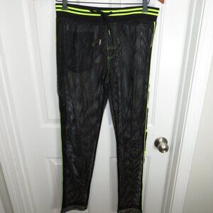 Andrew Christian Mesh See-Through Jogger Tear-Away Size Medium 32" Inseam